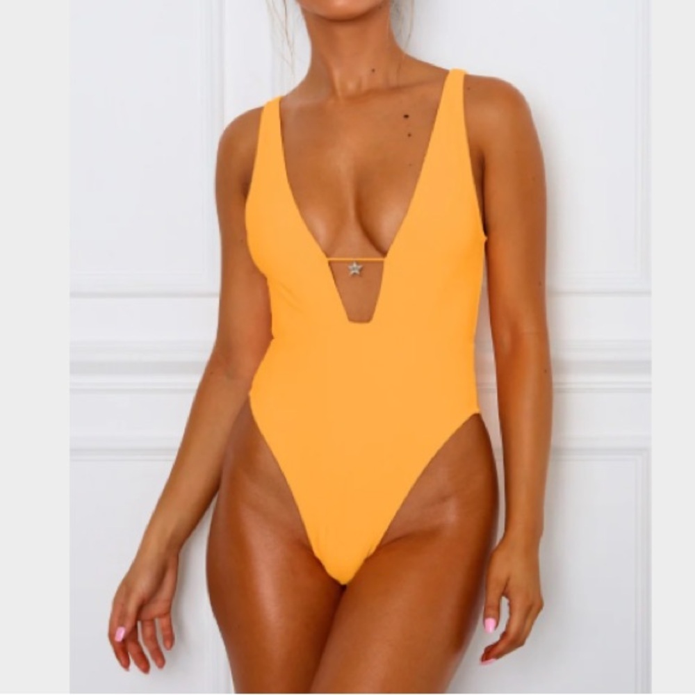 White Fox Boutique Poolside One Piece